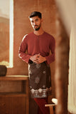 The Asal Kita Men Baju Melayu Teluk Belanga - Spice Red