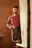 The Asal Kita Men Baju Melayu Teluk Belanga - Spice Red