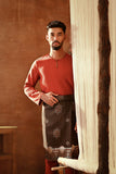 The Asal Kita Men Baju Melayu Teluk Belanga - Spice Red