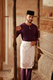 The Asal Kita Men Baju Melayu Teluk Belanga - Purple Manggis