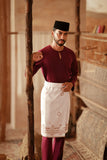 The Asal Kita Men Baju Melayu Teluk Belanga - Purple Manggis