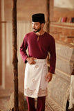 The Asal Kita Men Baju Melayu Teluk Belanga - Purple Manggis