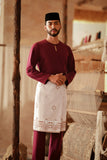 The Asal Kita Men Baju Melayu Teluk Belanga - Purple Manggis