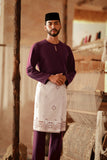 The Asal Kita Men Baju Melayu Teluk Belanga - Purple Manggis