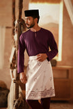 The Asal Kita Men Baju Melayu Teluk Belanga - Purple Manggis