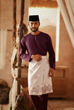 The Asal Kita Men Baju Melayu Teluk Belanga - Purple Manggis