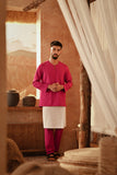 The Asal Kita Men Baju Melayu Teluk Belanga - Deep Fuchsia