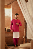 The Asal Kita Men Baju Melayu Teluk Belanga - Deep Fuchsia