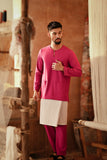 The Asal Kita Men Baju Melayu Teluk Belanga - Deep Fuchsia