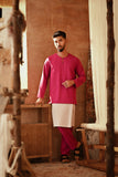 The Asal Kita Men Baju Melayu Teluk Belanga - Deep Fuchsia