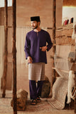 The Asal Kita Men Baju Melayu Teluk Belanga - Royal Purple