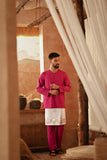 The Asal Kita Men Baju Melayu Teluk Belanga - Deep Fuchsia