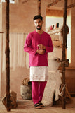 The Asal Kita Men Baju Melayu Teluk Belanga - Deep Fuchsia