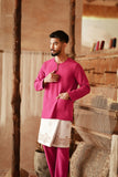 The Asal Kita Men Baju Melayu Teluk Belanga - Deep Fuchsia