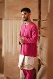 The Asal Kita Men Baju Melayu Teluk Belanga - Deep Fuchsia