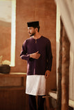 The Asal Kita Men Baju Melayu Teluk Belanga - Royal Purple