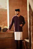 The Asal Kita Men Baju Melayu Teluk Belanga - Royal Purple