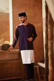 The Asal Kita Men Baju Melayu Teluk Belanga - Royal Purple