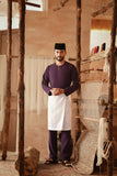 The Asal Kita Men Baju Melayu Teluk Belanga - Royal Purple