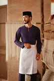 The Asal Kita Men Baju Melayu Teluk Belanga - Royal Purple