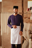 The Asal Kita Men Baju Melayu Teluk Belanga - Royal Purple