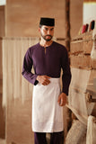 The Asal Kita Men Baju Melayu Teluk Belanga - Royal Purple