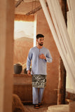The Asal Kita Men Baju Melayu Teluk Belanga - Ice Blue