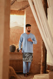 The Asal Kita Men Baju Melayu Teluk Belanga - Ice Blue