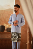 The Asal Kita Men Baju Melayu Teluk Belanga - Ice Blue