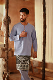 The Asal Kita Men Baju Melayu Teluk Belanga - Ice Blue