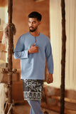 The Asal Kita Men Baju Melayu Teluk Belanga - Ice Blue