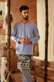 The Asal Kita Men Baju Melayu Teluk Belanga - Ice Blue