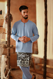 The Asal Kita Men Baju Melayu Teluk Belanga - Ice Blue