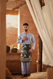 The Asal Kita Men Baju Melayu Teluk Belanga - Ice Blue