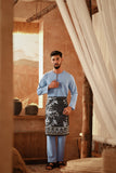 The Asal Kita Men Baju Melayu Teluk Belanga - Ice Blue