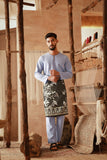 The Asal Kita Men Baju Melayu Teluk Belanga - Ice Blue
