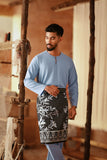 The Asal Kita Men Baju Melayu Teluk Belanga - Ice Blue