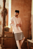 The Asal Kita Men Baju Melayu Teluk Belanga - Creamy
