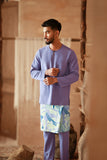 The Asal Kita Men Baju Melayu Teluk Belanga - Dusty Purple