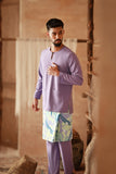The Asal Kita Men Baju Melayu Teluk Belanga - Dusty Purple