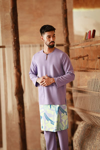 The Asal Kita Men Baju Melayu Teluk Belanga - Dusty Purple