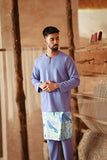 The Asal Kita Men Baju Melayu Teluk Belanga - Dusty Purple