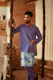The Asal Kita Men Baju Melayu Teluk Belanga - Dusty Purple