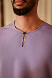 The Asal Kita Men Baju Melayu Teluk Belanga - Dusty Purple