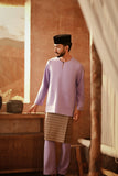 The Asal Kita Men Baju Melayu Teluk Belanga - Violet Powder