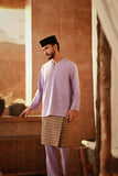 The Asal Kita Men Baju Melayu Teluk Belanga - Violet Powder
