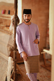 The Asal Kita Men Baju Melayu Teluk Belanga - Violet Powder