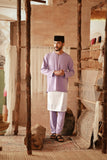 The Asal Kita Men Baju Melayu Teluk Belanga - Violet Powder