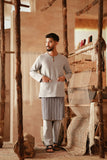 The Asal Kita Men Baju Melayu Teluk Belanga - Stone Grey
