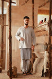 The Asal Kita Men Baju Melayu Teluk Belanga - Stone Grey